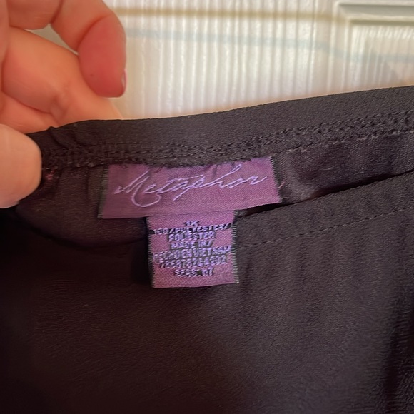 Metaphor. Size 1X. Black Skirt - Picture 4 of 4